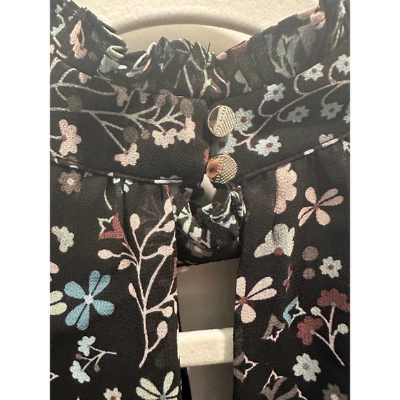 TED BAKER Marcila Hazel High Neck Wide Leg Jumpsuit In Black - Picture 12 of 15